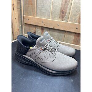Skechers Slip-Ins RF Slade Macklin Mens Shoes Size 11 Gray Black Comfort Fit